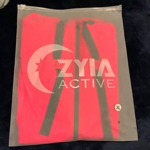 NWT Pink Hoodie Drawstring Light Windbreaker X-Large